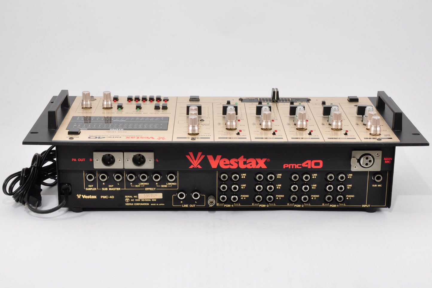 Vestax PMC-40 Professional Mixing Controller DJ Made In Japan Vintage Used From Japan #590040