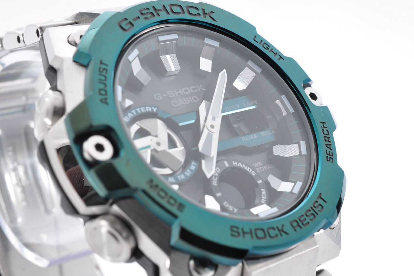 Casio G-SHOCK GST-B400CD-1A3JF G-Steel Solar Digital Analog Watch Used From Japan