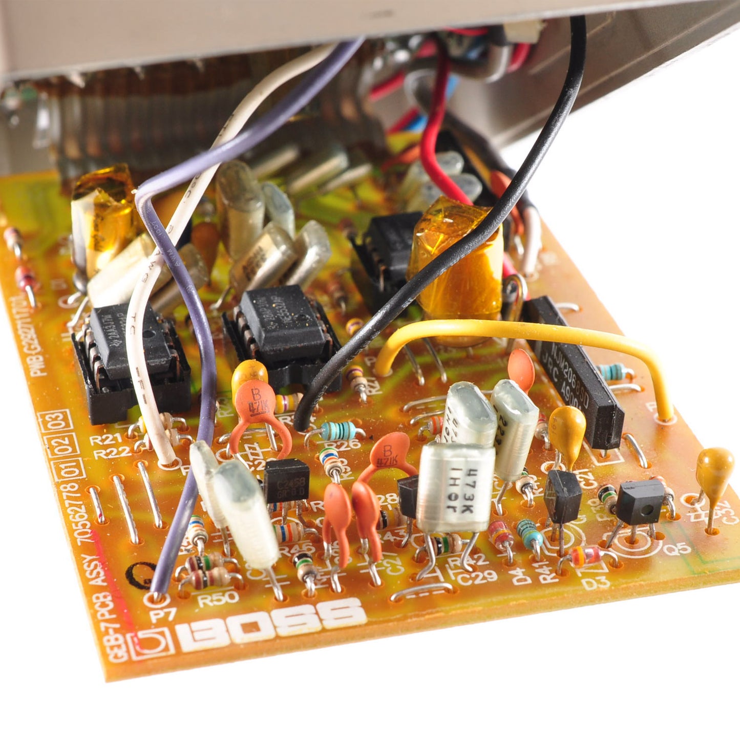 Boss GEB-7 Modified Noiseless For Bass Equalizer Pedal Mod Used From Japan #CN65959
