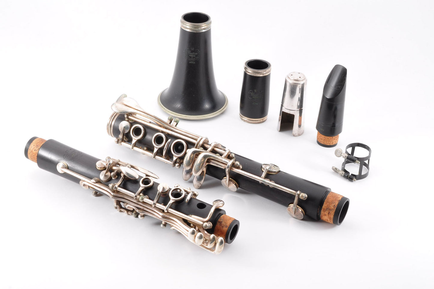 Yamaha YCL-853II Clarinet Custom SE Made In Japan w/Case Mouthpiece Used From Japan #08974