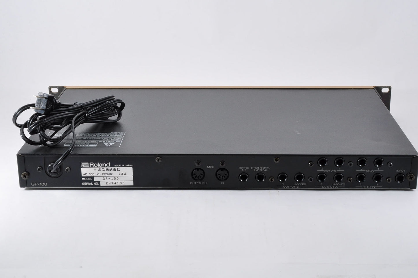 Roland GP-100 Guitar Preamp Processor Multi Effector 1U Rack Mount Made In Japan Used From Japan #ZH74133