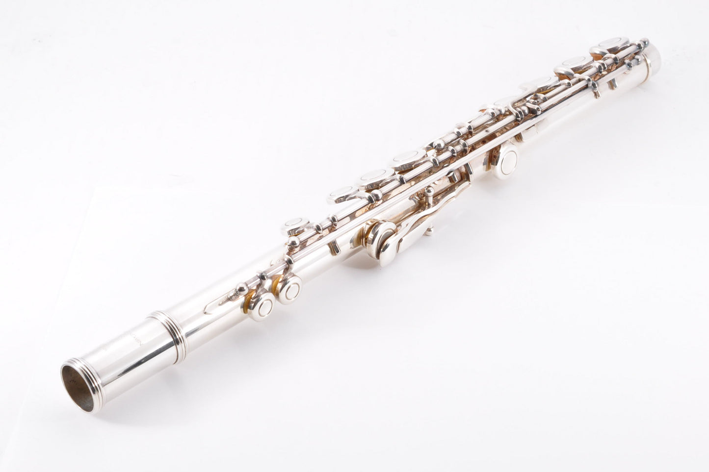 Yamaha YFL-411 Flute Silver Made in Japan Used w/Case JAPAN Used From Japan #12462