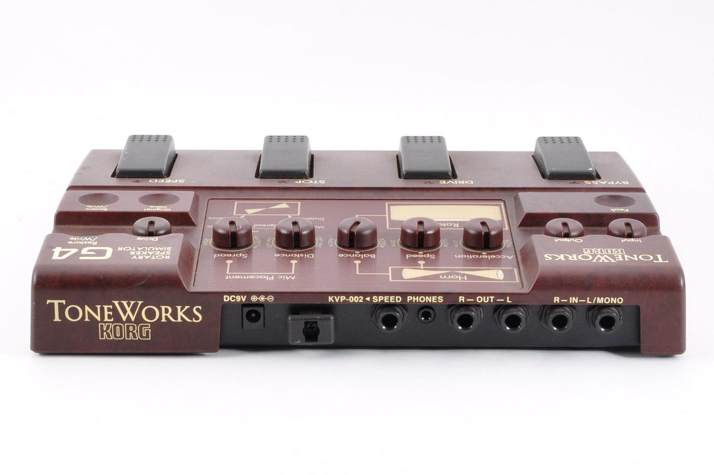 Korg Model G4 Rotary Speaker Simulator Leslie Tone Works Pedal Used From Japan #005708