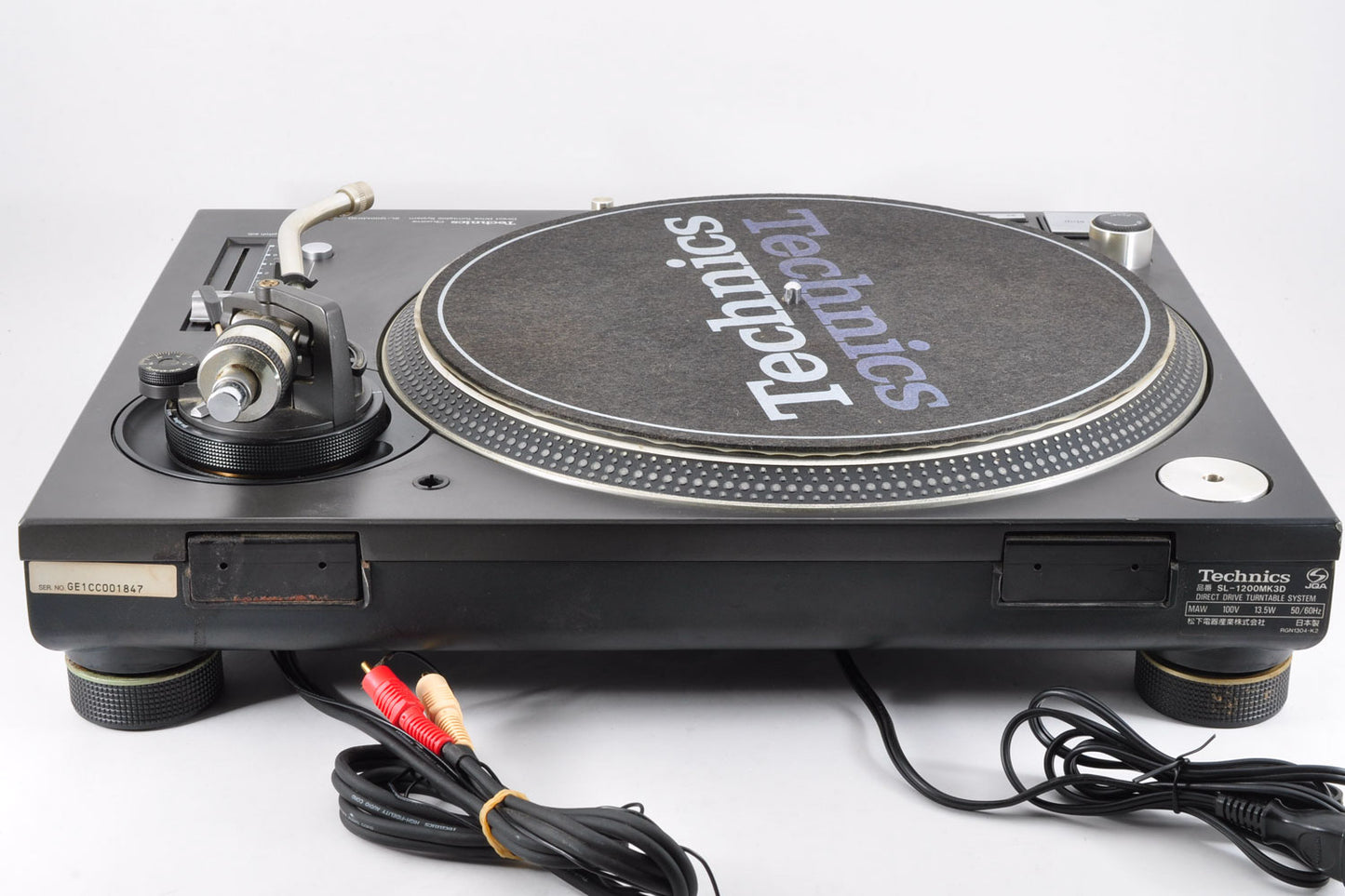 Technics SL-1200MK3D Direct Drive DJ Turntable Record Player Used From Japan #GE1CC001847