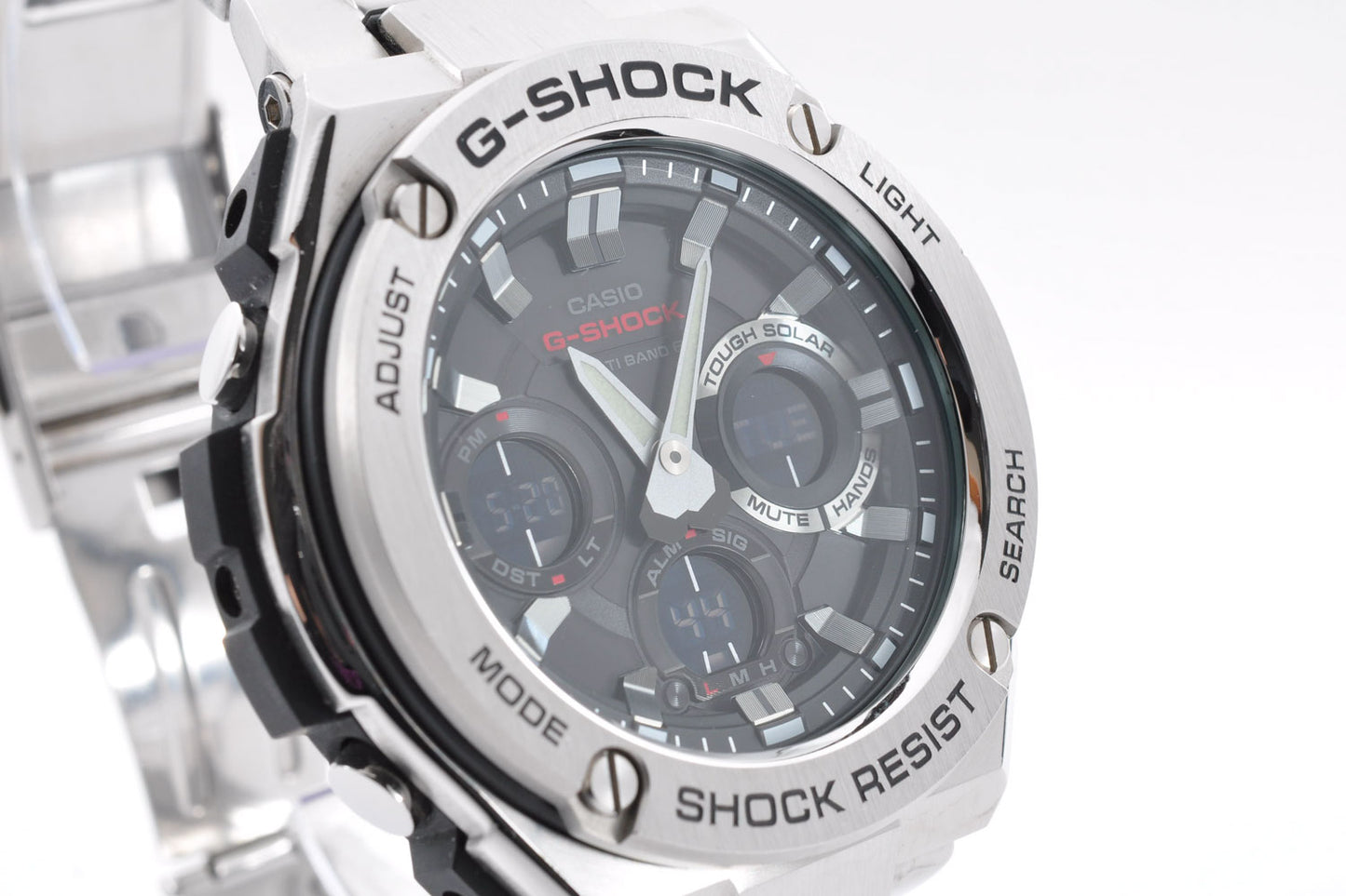 CASIO G-SHOCK GST-W110D-1AJF G-STEEL Multiband 6 men Watch 5444 Used From Japan