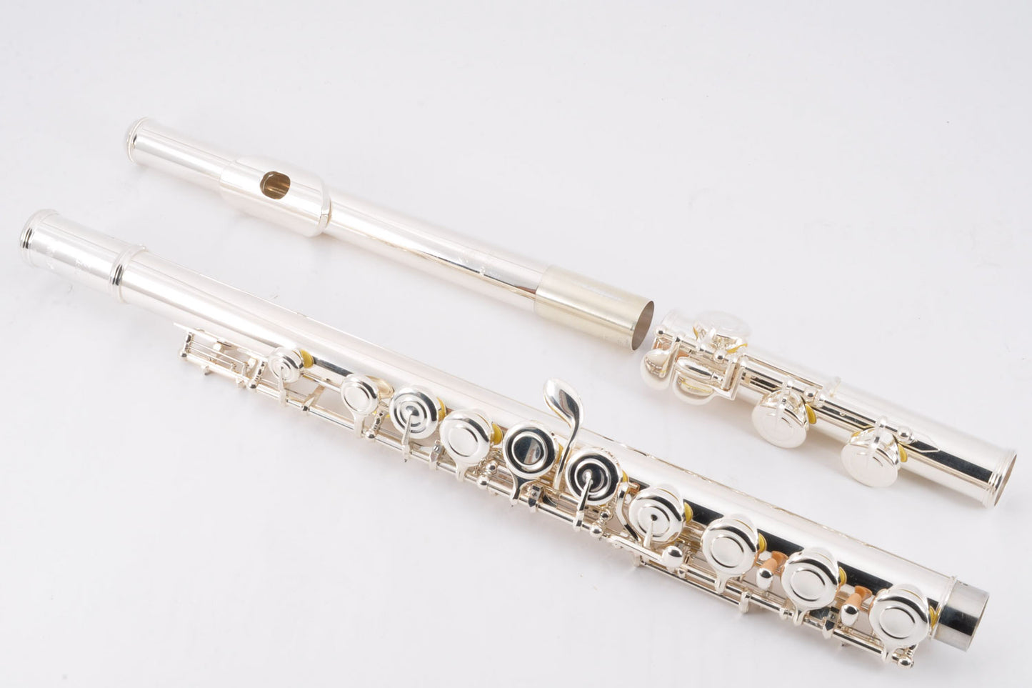 Yamaha YFL-312 Flute Silver E-Mechanism w/Case Carrybag Made In Indonesia Used From Japan #71434