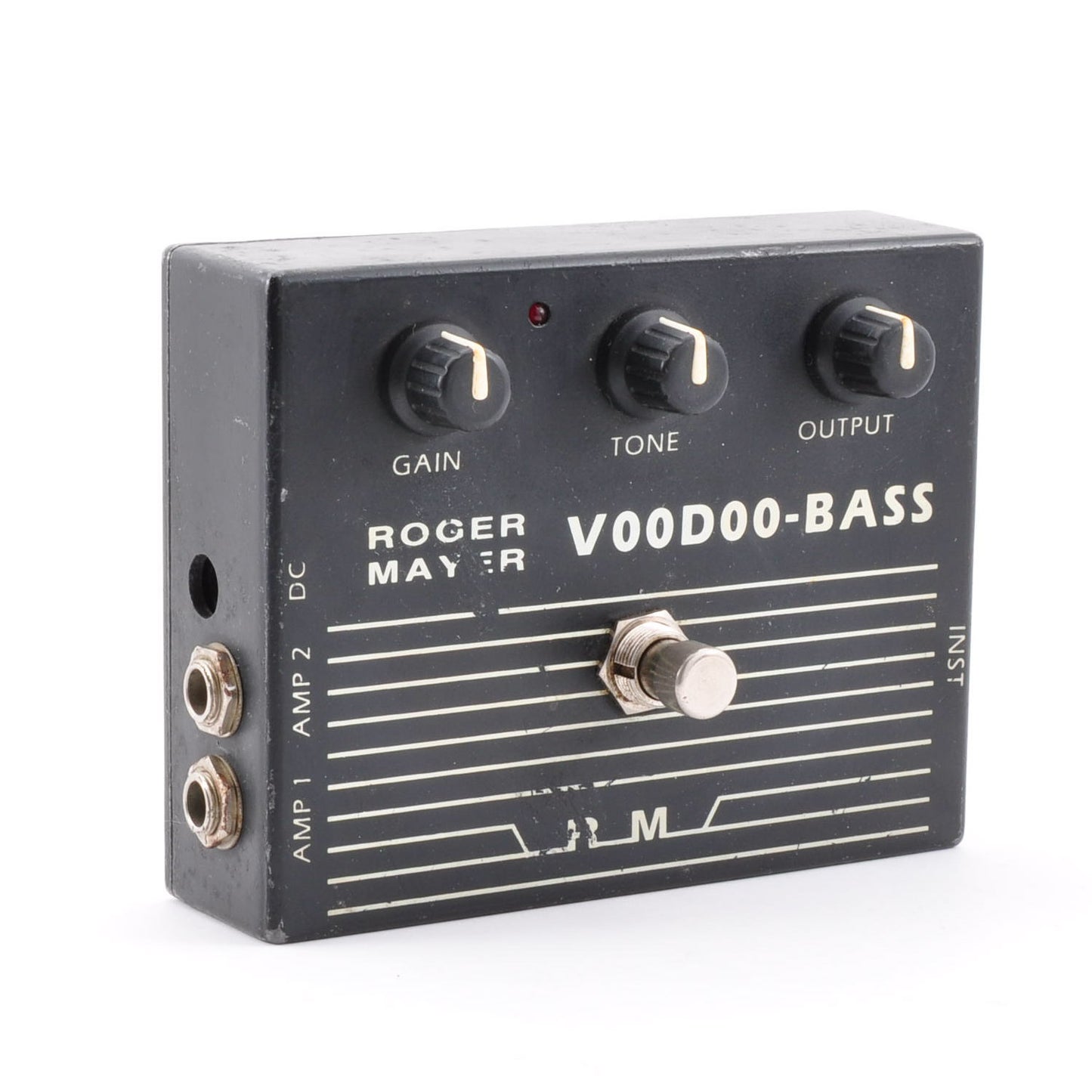 Roger Mayer Voodoo Bass Distortion Active Splitter LM308N Effect Pedal Used From Japan
