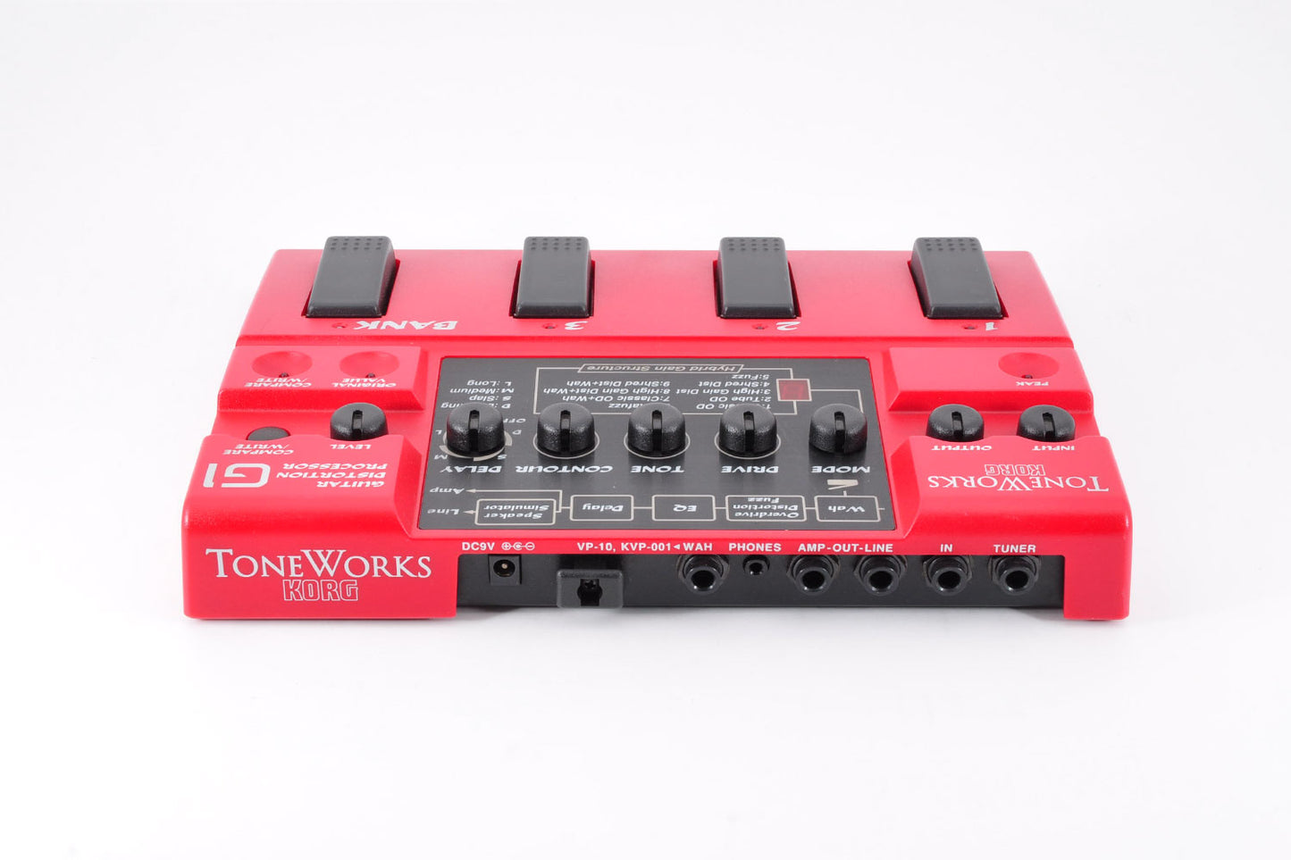 Korg ToneWorks G1 Guitar Distortion Processor Dimebag Darrell Multi-Effect Pedal Used From Japan #6144