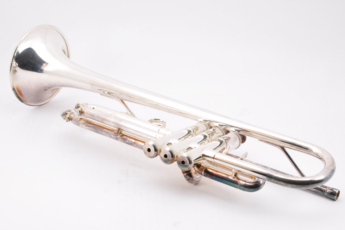 Yamaha YTR-2320ES Trumpet Silver w/Hardcase Mouthpiece Made In Japan Used From Japan #210254
