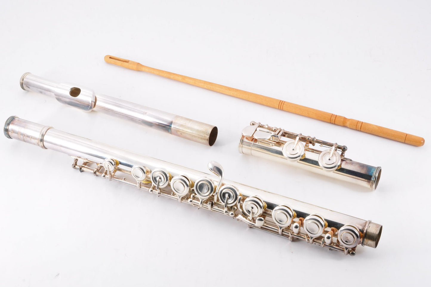 Yamaha YFL-511 Flute Silver w/Case Made in Japan Used From Japan #004234