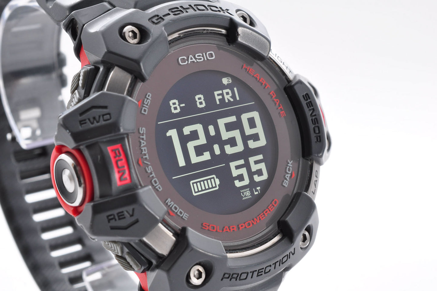 Casio G-shock G-squad GBD-H1000-8JR Men's Watch Bluetooth Gps Solar 3475 Used From Japan