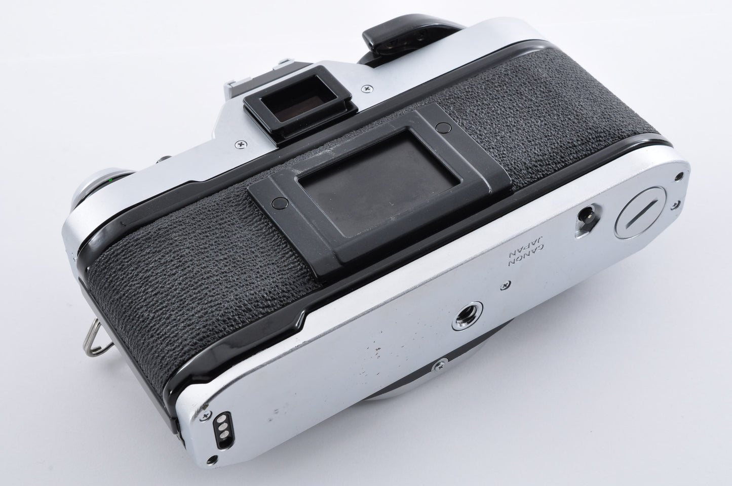 Canon AE-1 Program Silver Maintained SLR 35mm Film Camera NFD 50mm f1.4 From Japan #1226155