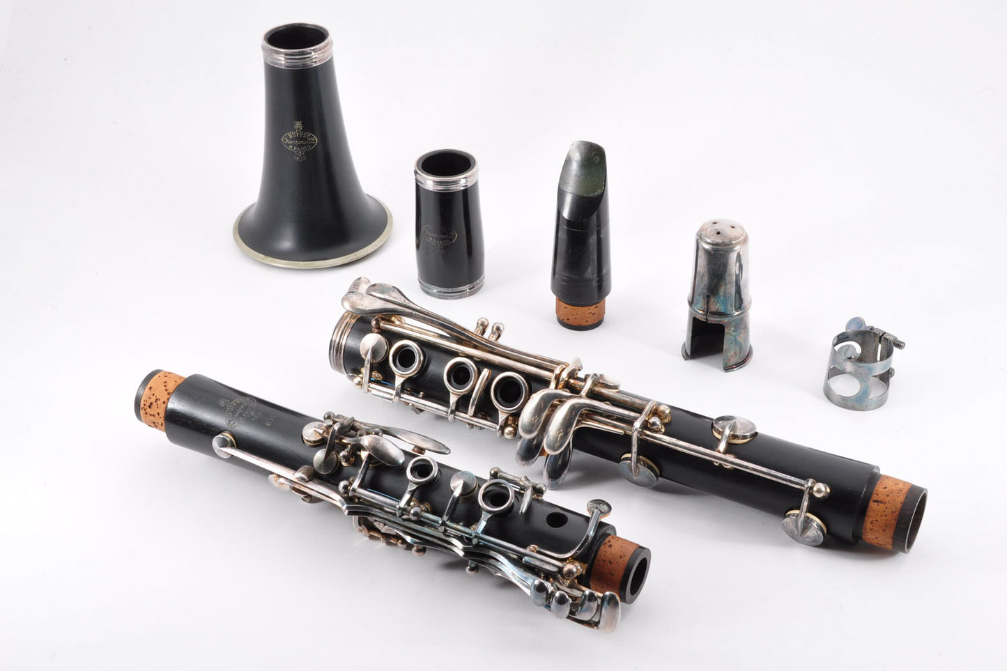Buffet Crampon E-11 Bb Clarinet Made In Germany w/Case Mouthpiece Ligature Used From Japan #415389