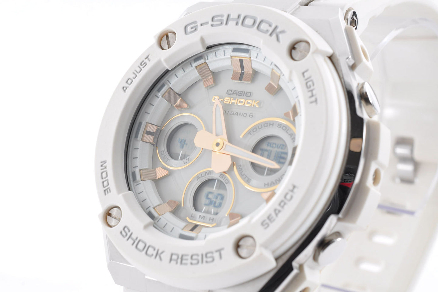 Casio G-Shock GST-W300-7AJF G-STEEL Radio Solar Men Watch 5524 Used From Japan