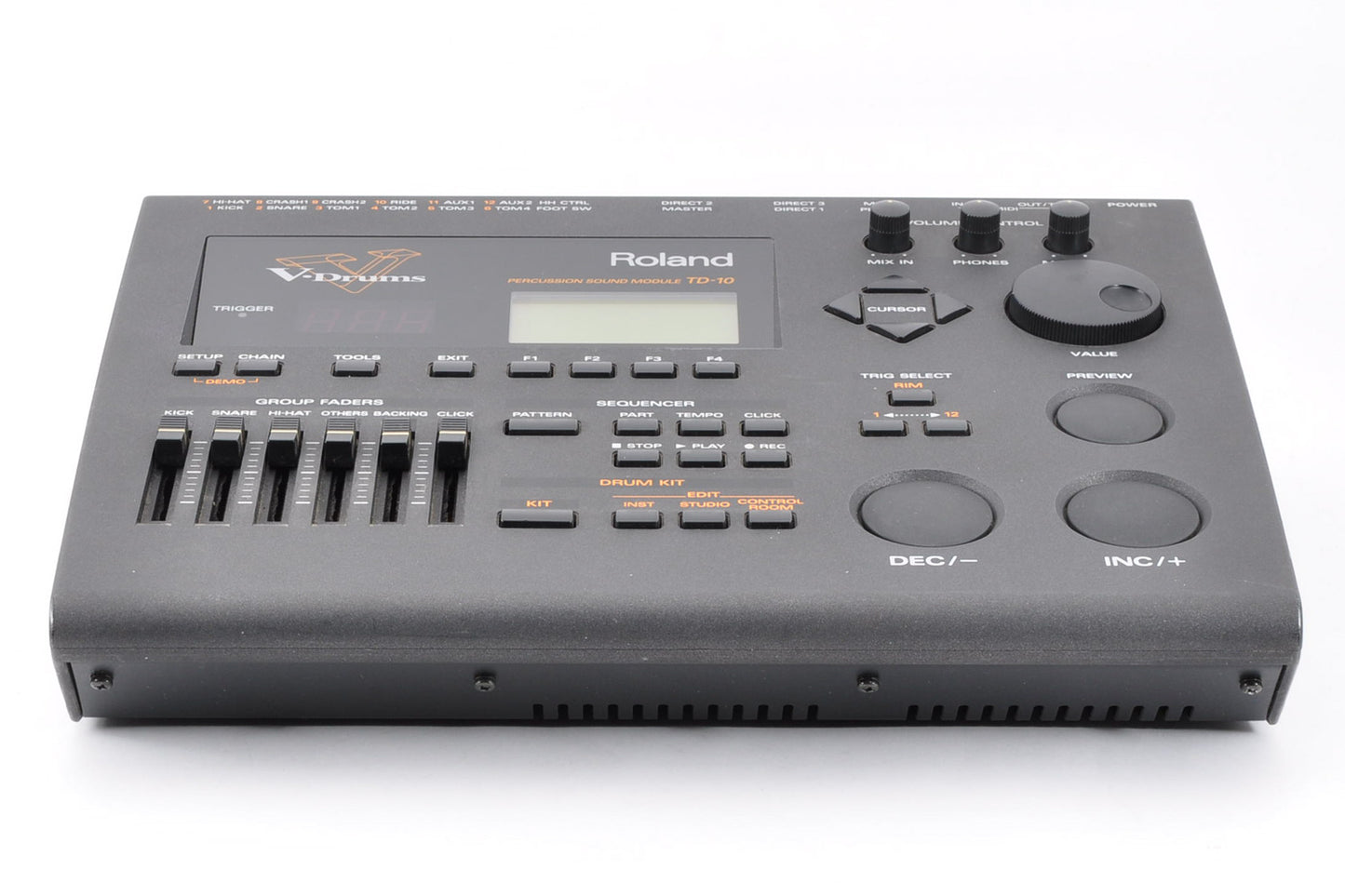 Roland TD-10 Vdurm Percussion Drum Sound Module Made In Japan Used From Japan #AM05307