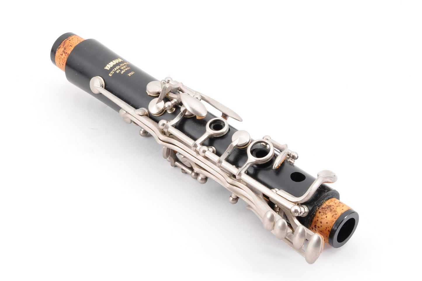 Yamaha YCL-250 Clarinet Bb w/Hardcase Ligature Mousepiece Used From Japan #019089