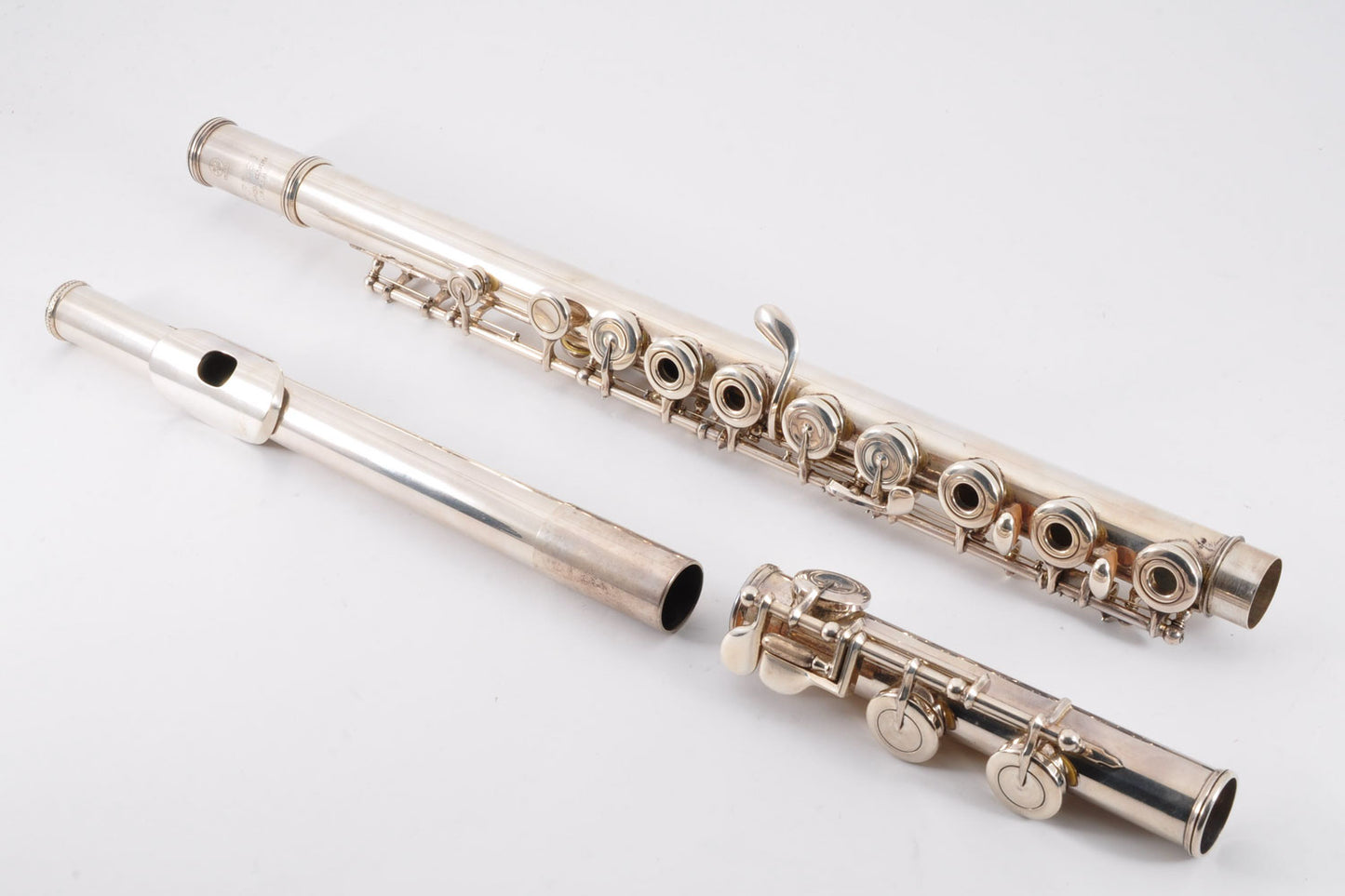 Yamaha YFL-61 Flute Silver Professional Nippon Gakki Made in Japan w/Hardcase Used From Japan