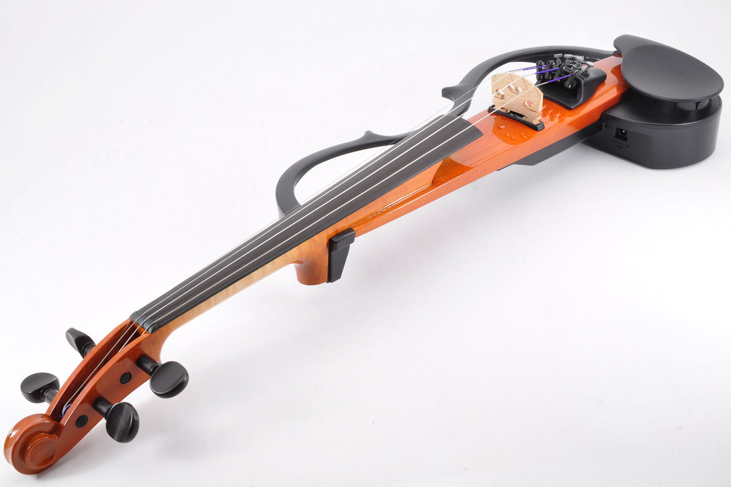 Yamaha SV-100 Electric Silent Violin Used w/Adapter Bow Case Used From Japan #1726