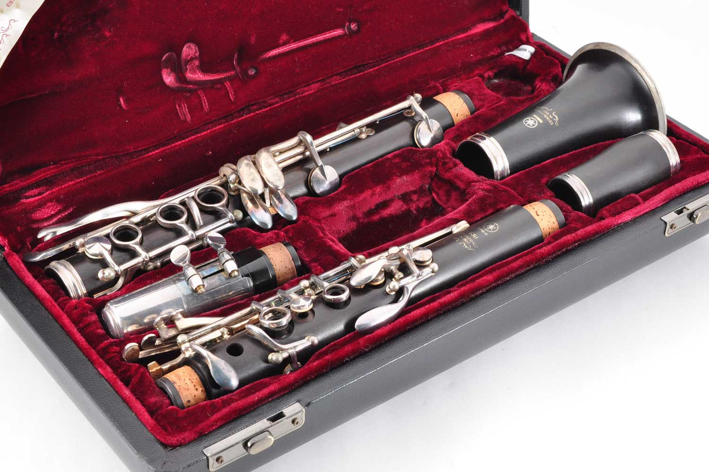 Yamaha YCL-650 Clarinet Bb w/Case Mouthpiece Ligature Made In Japan Used From Japan #116936