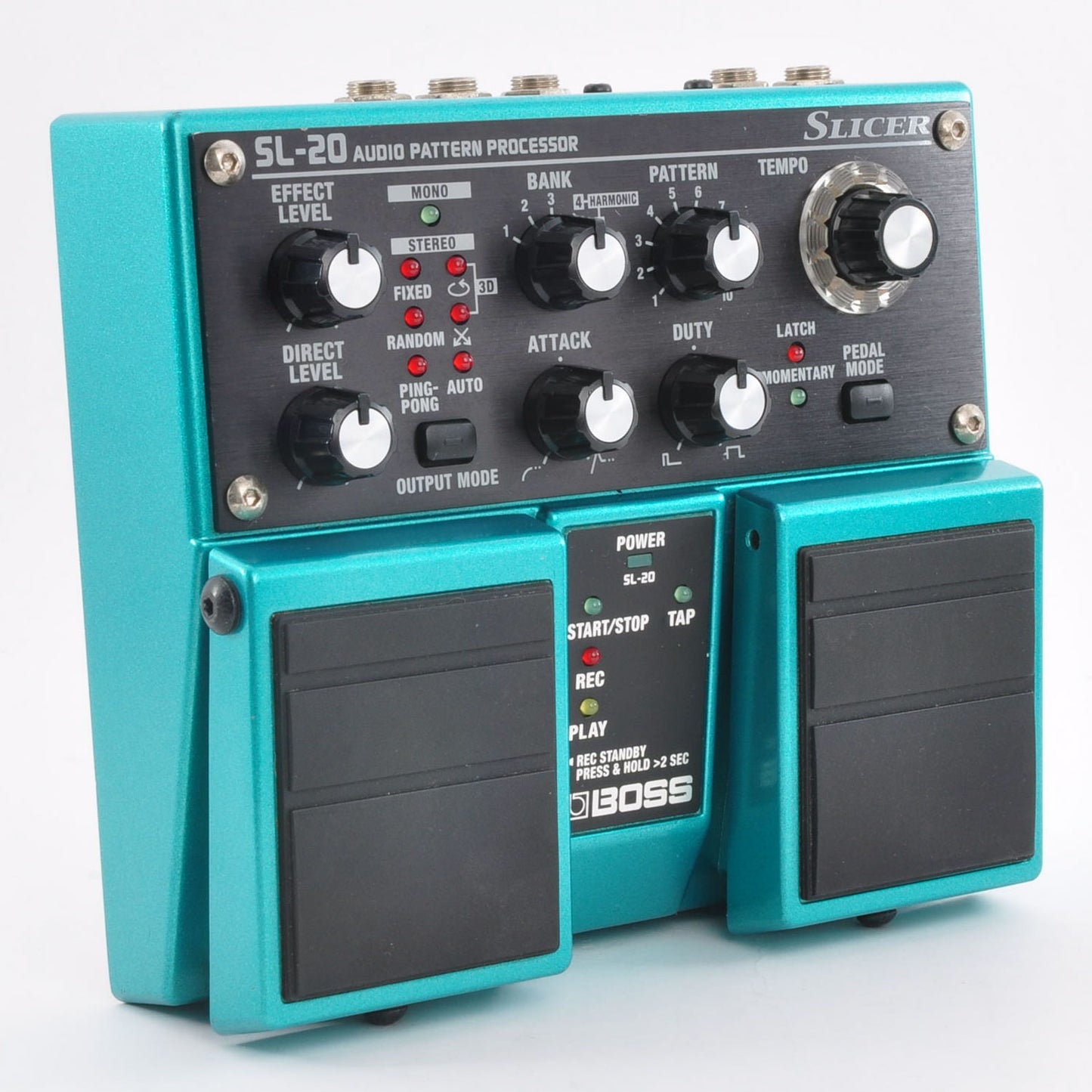 Boss SL-20 Slicer Audio Pattern Processor Guitar Effects Pedal Made In Taiwan Used From Japan #ZX32887