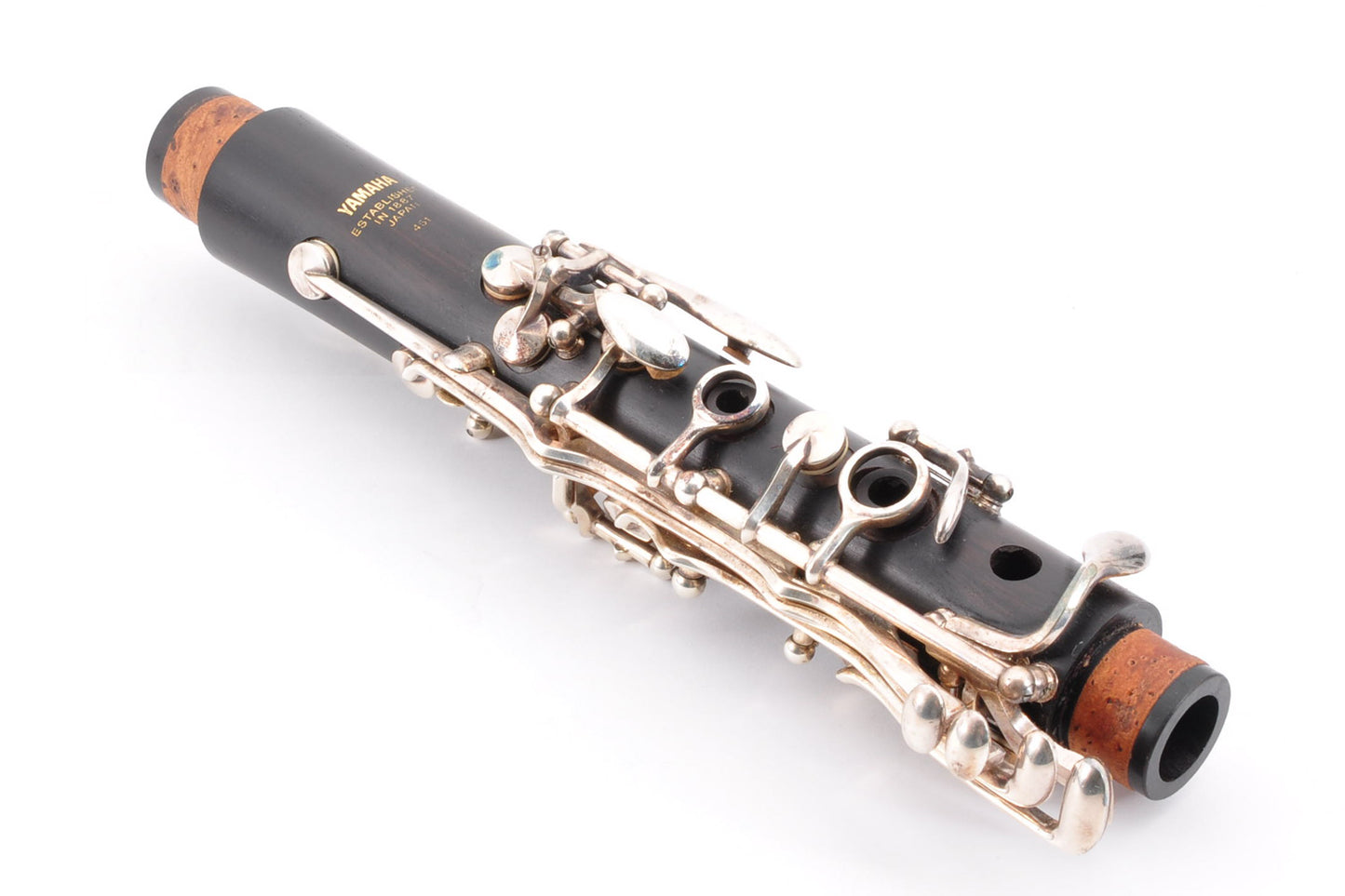 Yamaha YCL-451 Clarinet Bb Musical Instrument w/Hardcase Used From Japan #11445