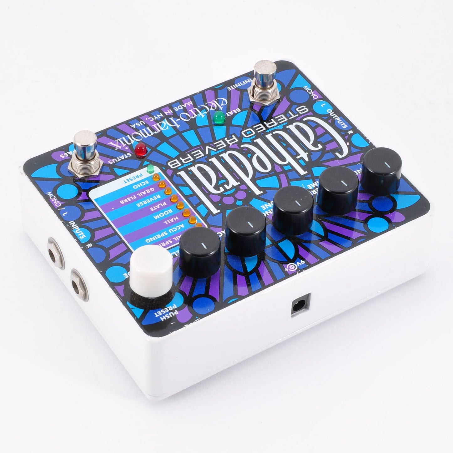 Electro Harmonix Cathedral Stereo Reverb Guitar Effect Pedal Shoegazer Echo Used From Japan