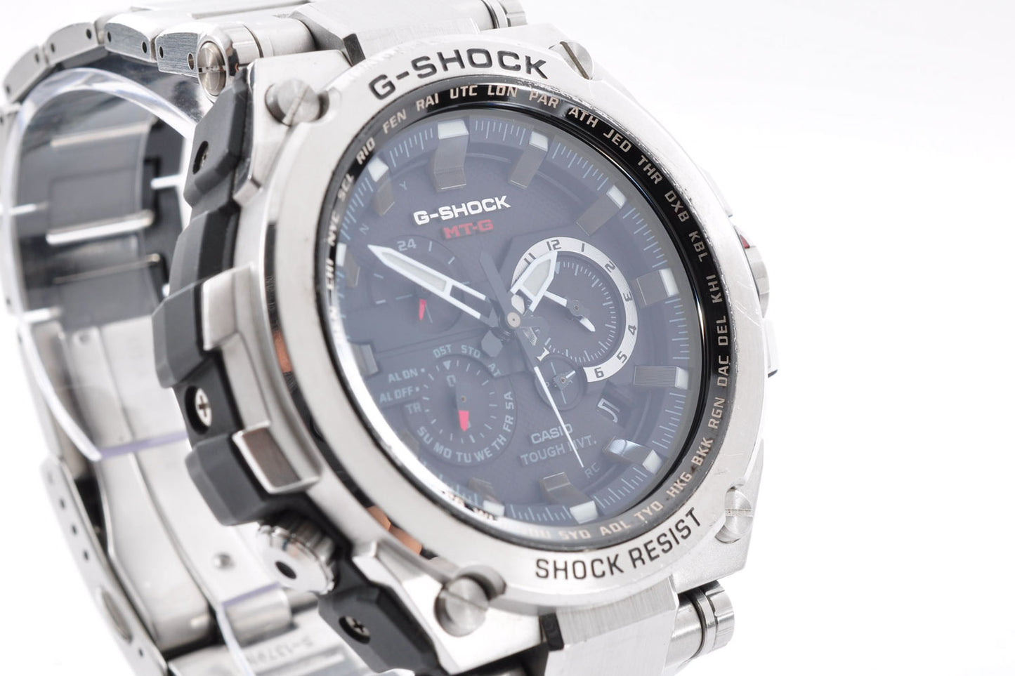 Casio G-Shock MTG-S1000D-1AJF Black dial Radio Wave Solar Watch 5369 Used From Japan
