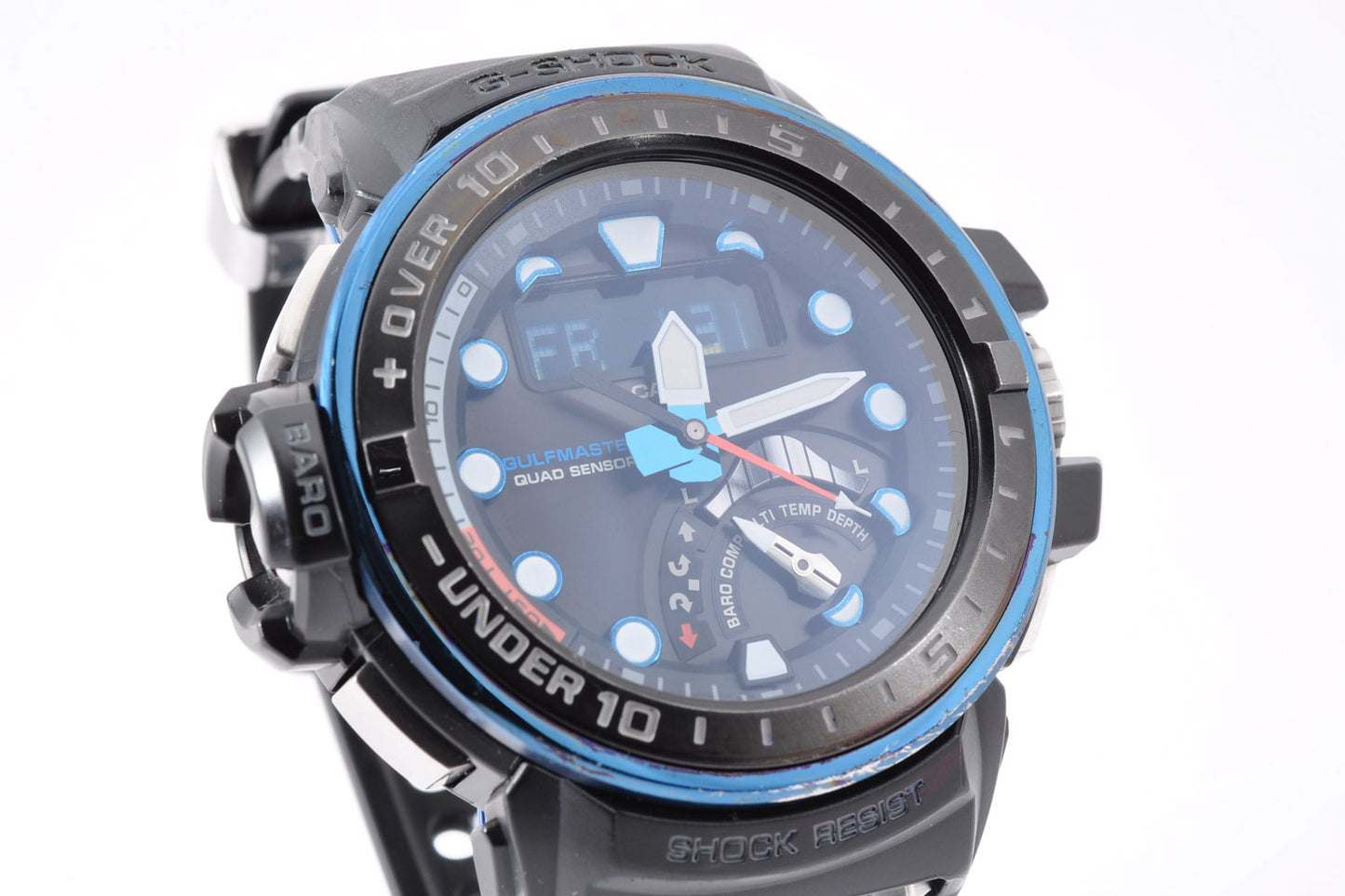 Casio G-Shock GWN-Q1000A-1AJF Gulfmaster w/ Box Watch 5477 Used From Japan