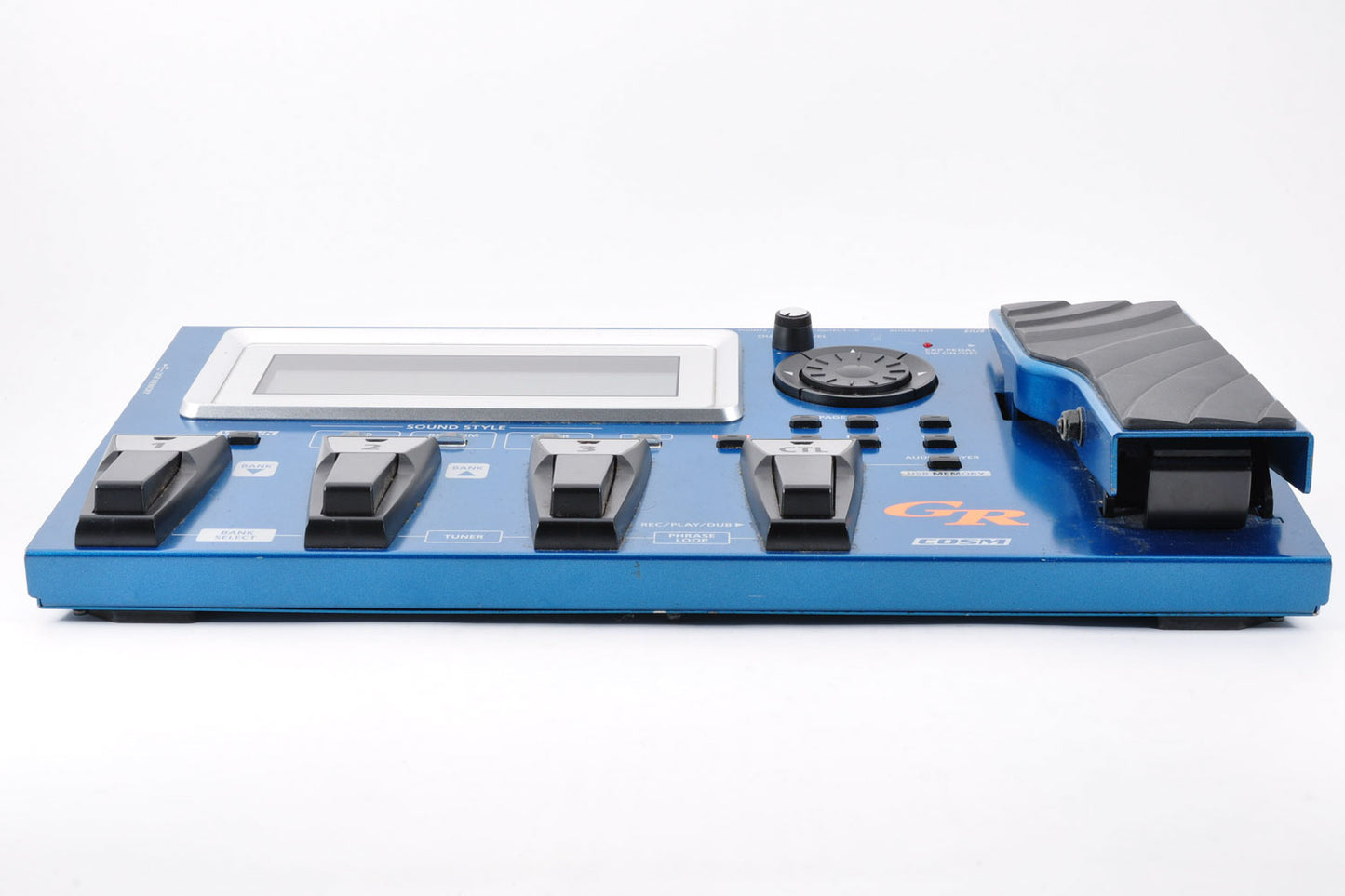 Roland GR-55 Guitar Synthesizer Multi Effects Pedal Blue w/Adapter Used From Japan #Z5A1498