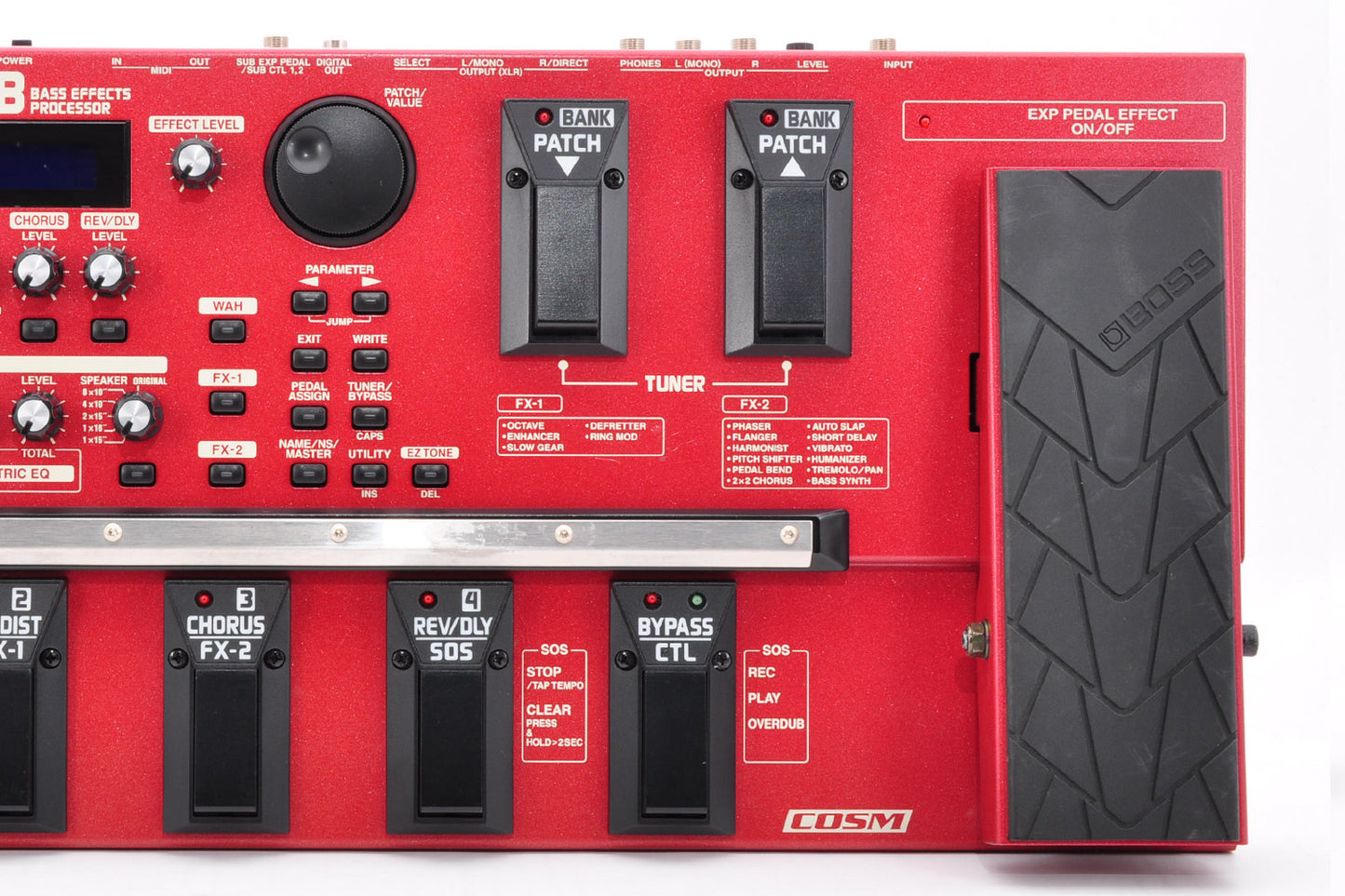 Boss GT-6B Multi Bass Guitar Effects Processor Pedal w/Adapter Used From Japan #AU49999