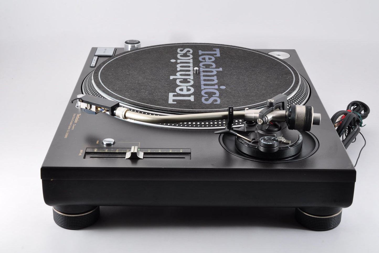 Technics SL-1200MK6 Direct Drive DJ Turntable Record Player w/DustCover & Record Needle Cartridge Used From Japan #GE9KC001221