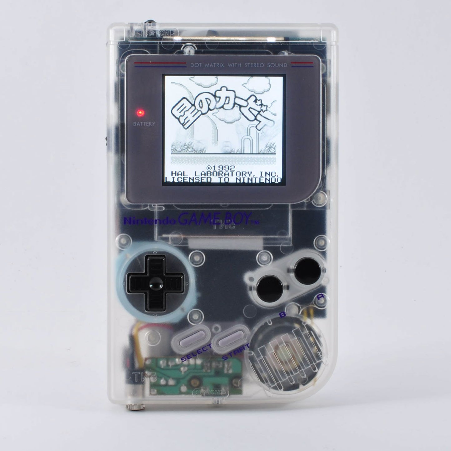 Gameboy DMG-01 Modified Pro Sound For LSDj(Chiptune) & IPS LCD BackLight & Clear Case Used From Japan