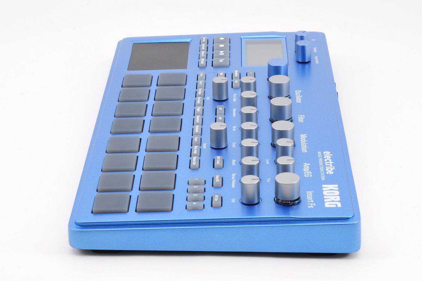 Korg ELECTRIBE 2 Music Production Station Sequencer Synthesizer BLUE Used From Japan #026065