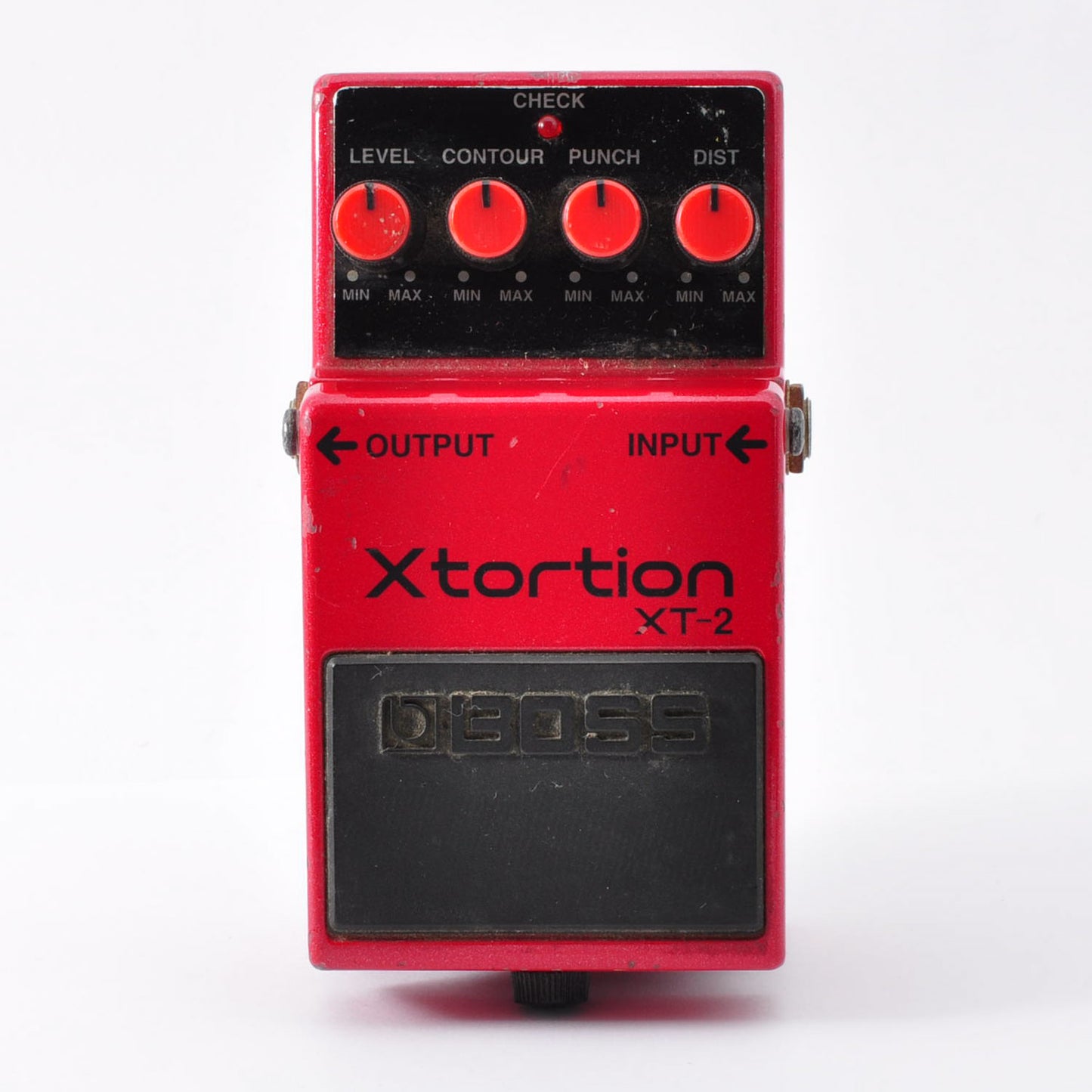 Boss XT-2 Xtortion Guitar Effects Pedal Made In Taiwan 1996 Used From Japan #ZI93505