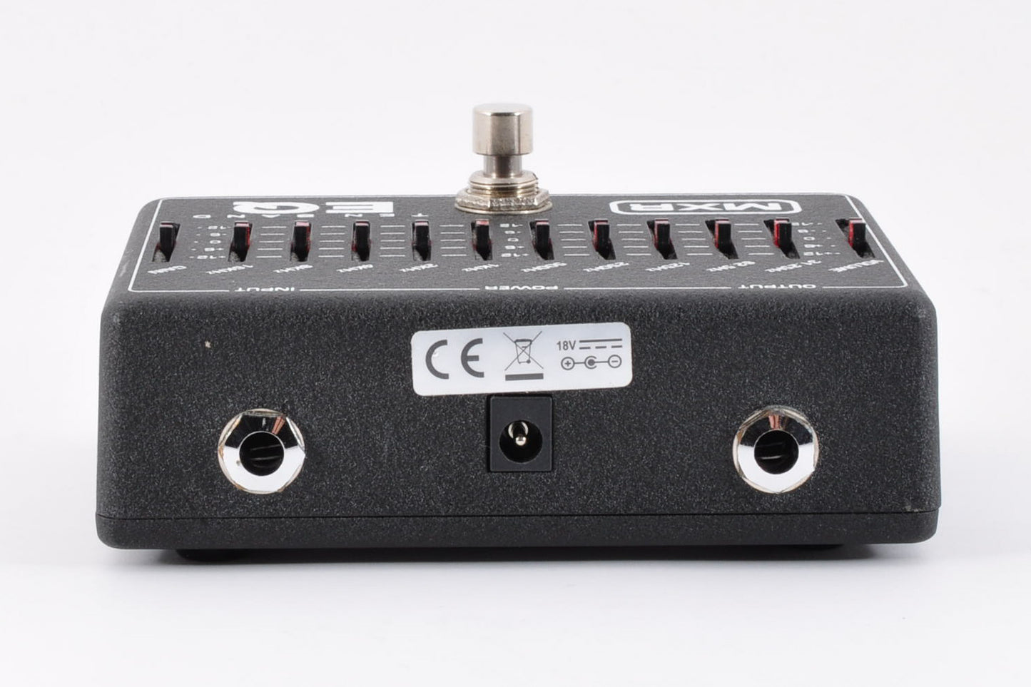 Mxr M108M 10 Band EQ Equalizer Guitar Effects Pedal w/18v Adapter Used From Japan