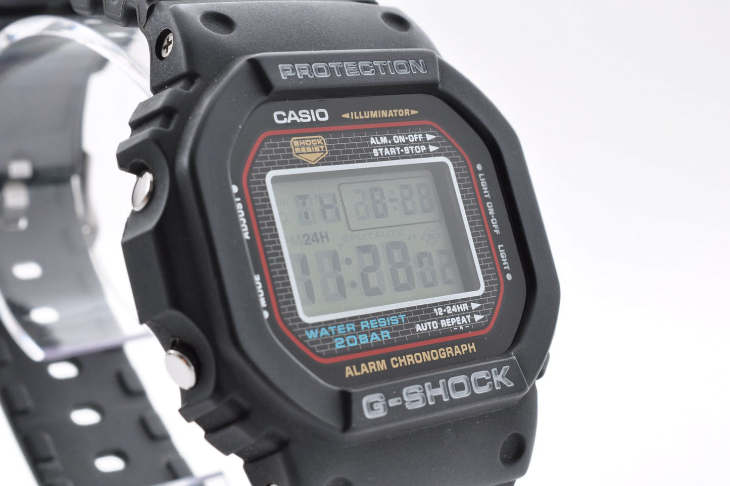 Casio G-Shock DW-5000-1JF 2001 First Reissue Screw Back Model 1545 Used From Japan