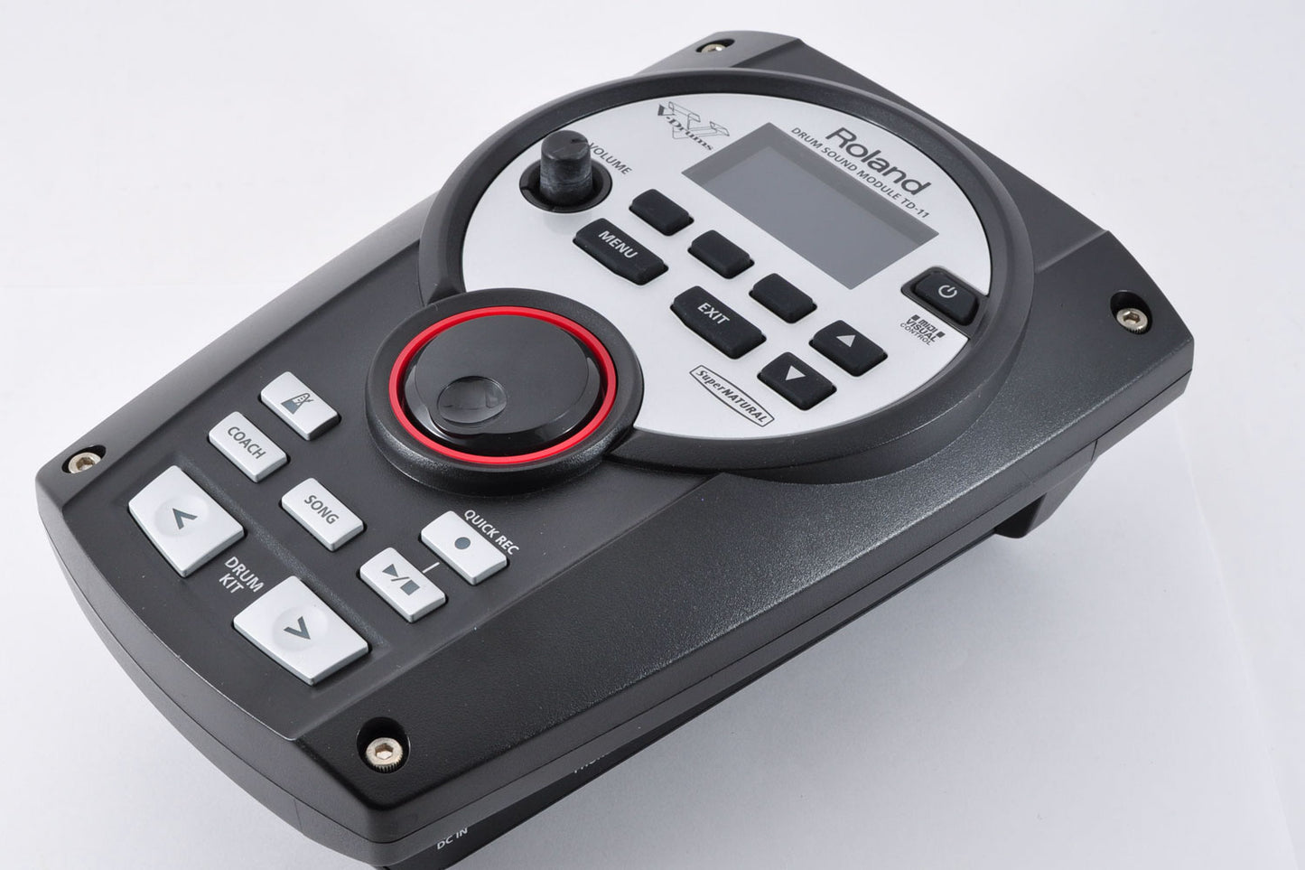 Roland TD-11 Drum Sound Module V-Drum w/Adapter Connnect Cable Used From Japan #P9G0660