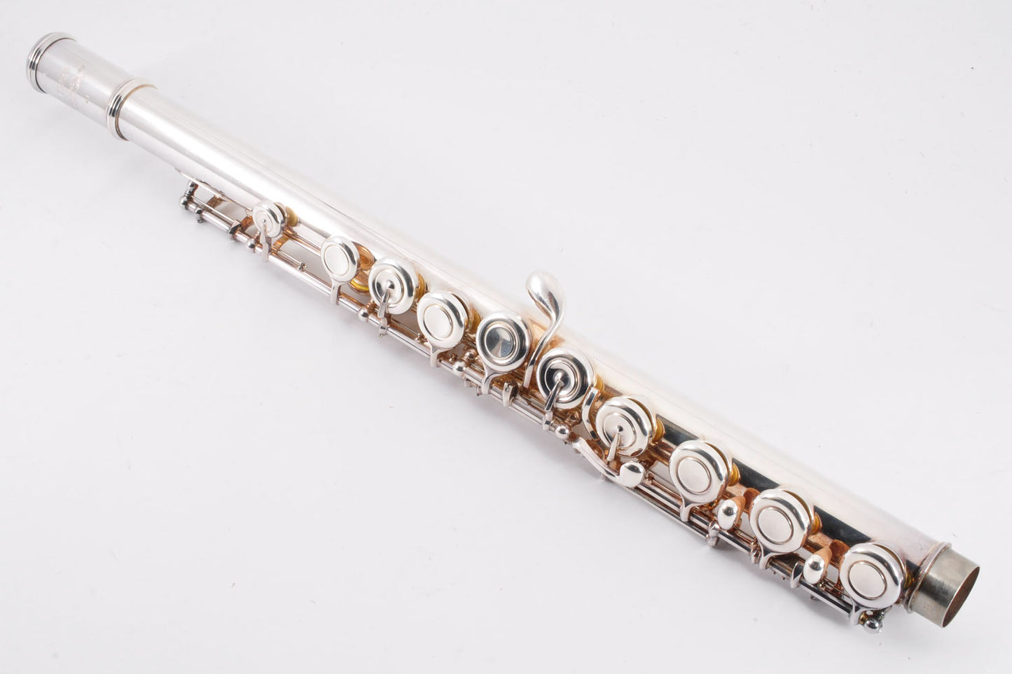 Yamaha YFL-451 Flute Silver w/Hardcase Made in Japan Used From Japan #013906