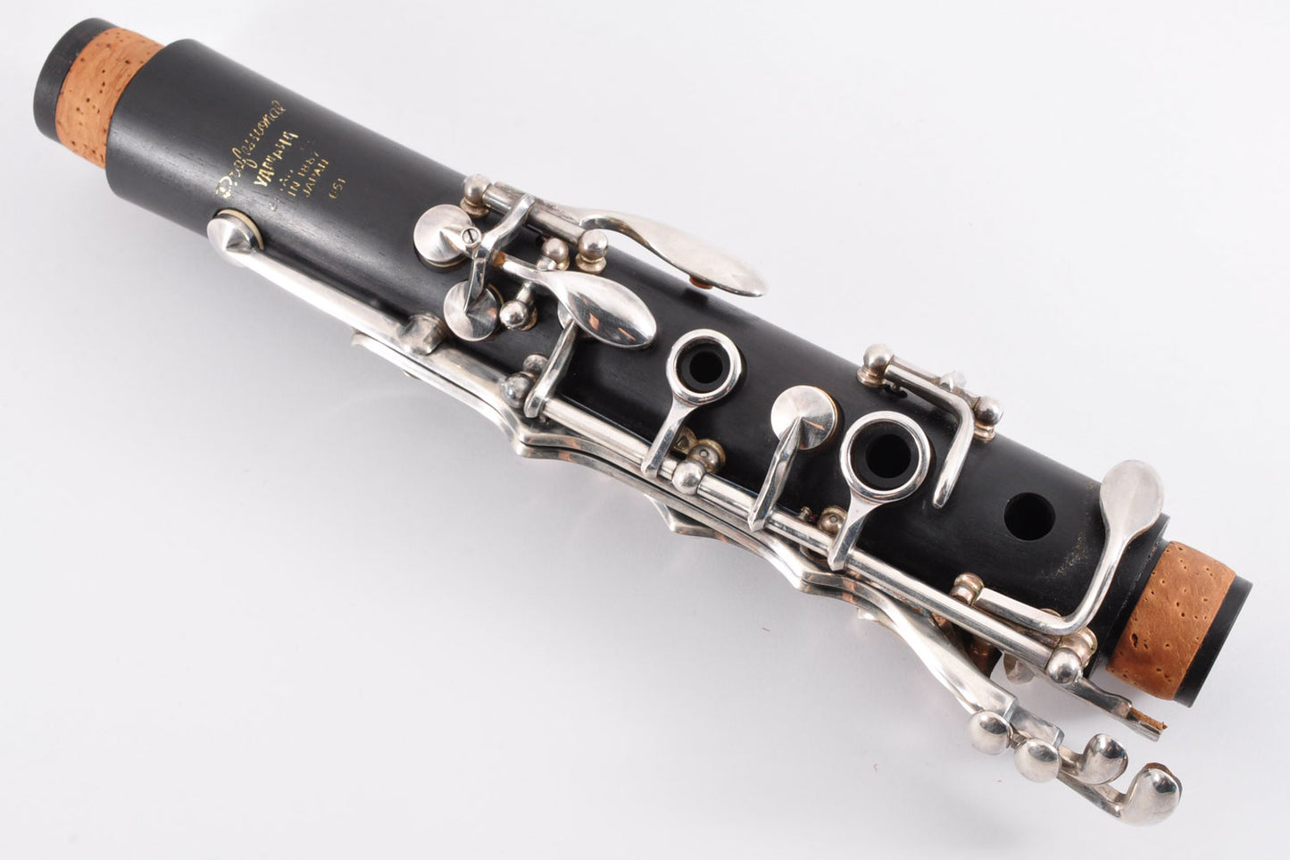 Yamaha YCL-651 Clarinet Bb w/Case Mouthpiece Ligature Made In Japan Used From Japan #015947