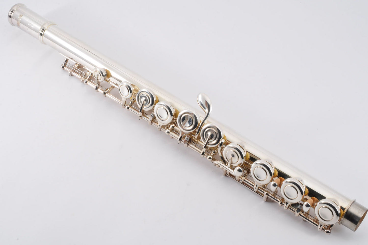 Yamaha YFL-312 Flute Silver E-Mechanism w/Case Carrybag Made In Indonesia Used From Japan #K33777