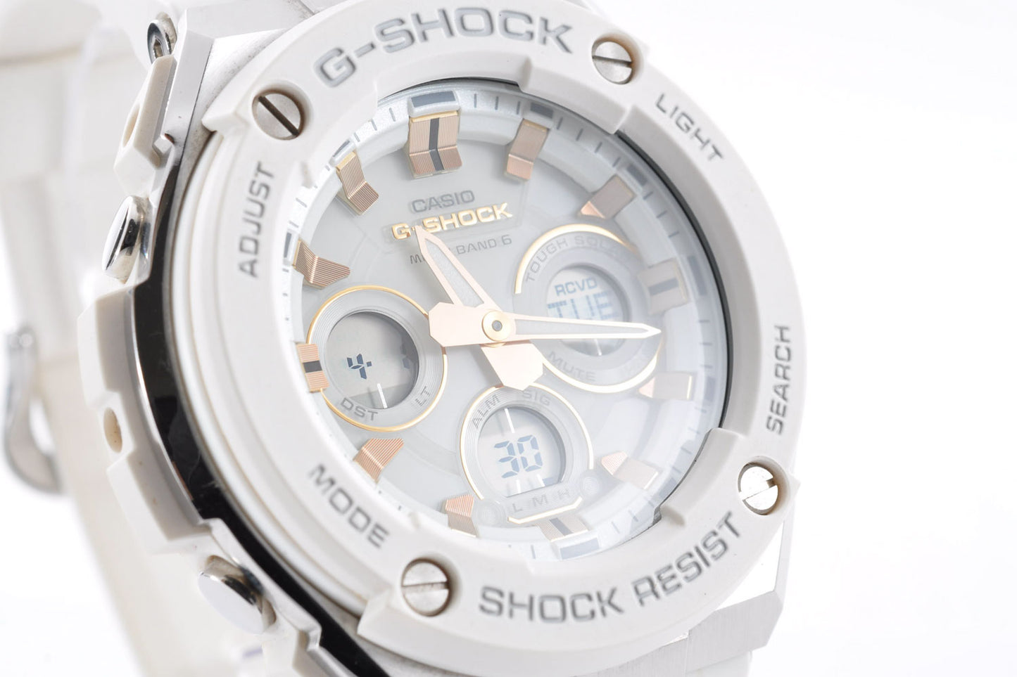Casio G-Shock GST-W300-7AJF G-STEEL Radio Solar Men Watch 5524 Used From Japan