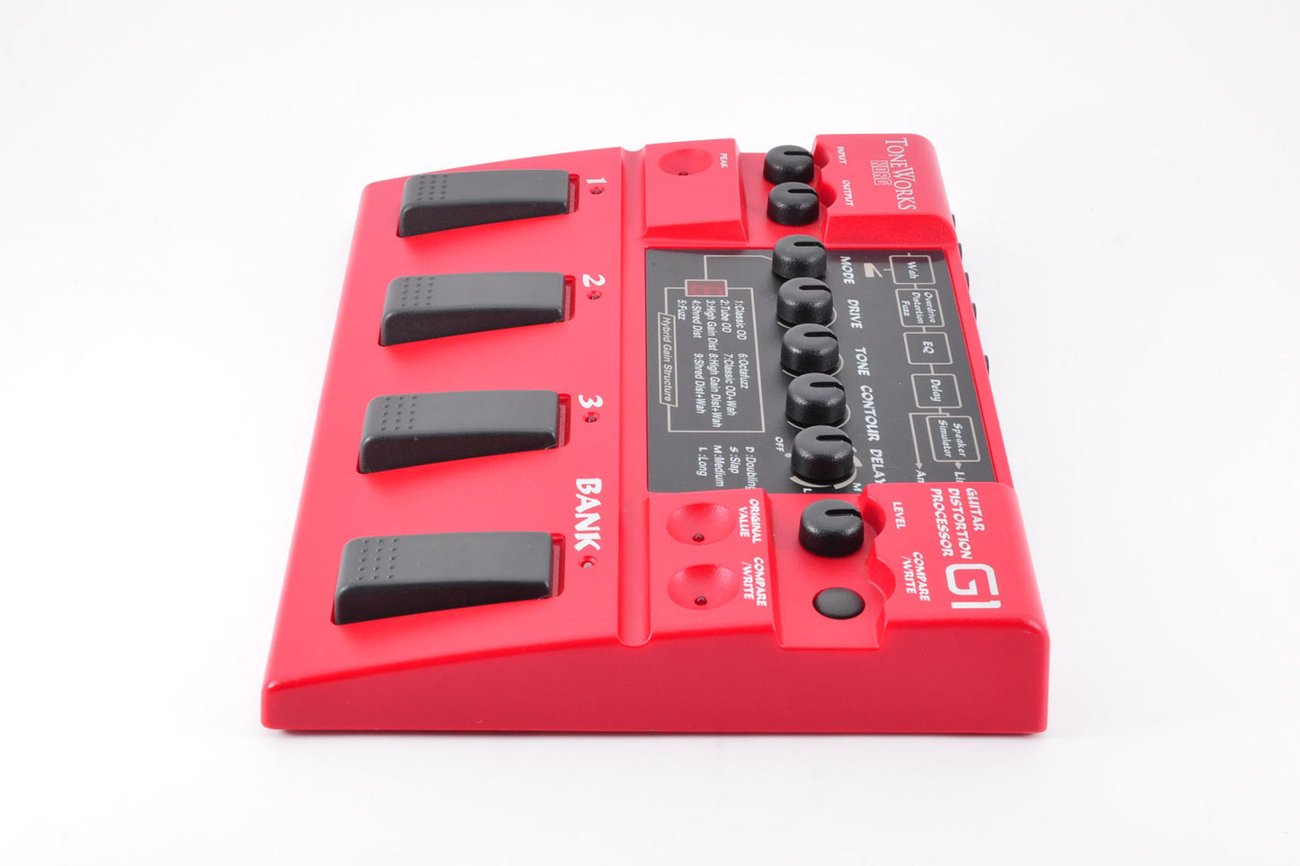 Korg ToneWorks G1 Guitar Distortion Processor Dimebag Darrell Multi-Effect Pedal Used From Japan #6144