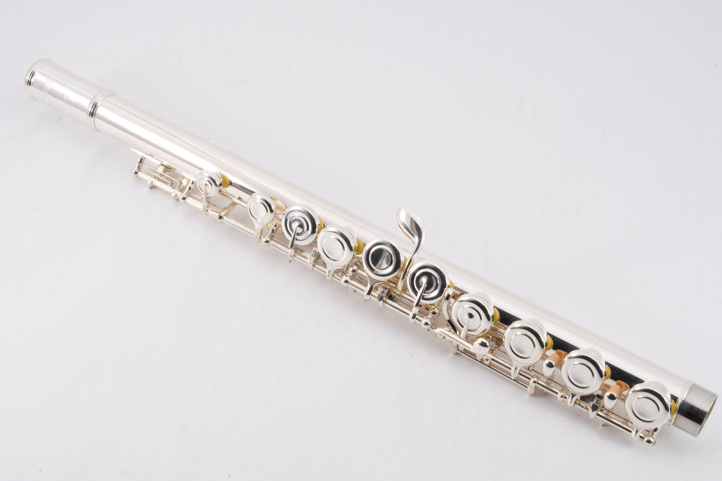 Yamaha YFL-312 Flute Silver E-Mechanism w/Case Carrybag Made In Indonesia Used From Japan #71434