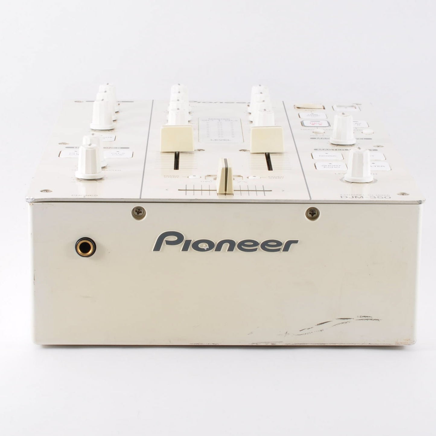 Pioneer DJM-350 White DJ Mixer 2-channel USB Recording Used From Japan #298JP