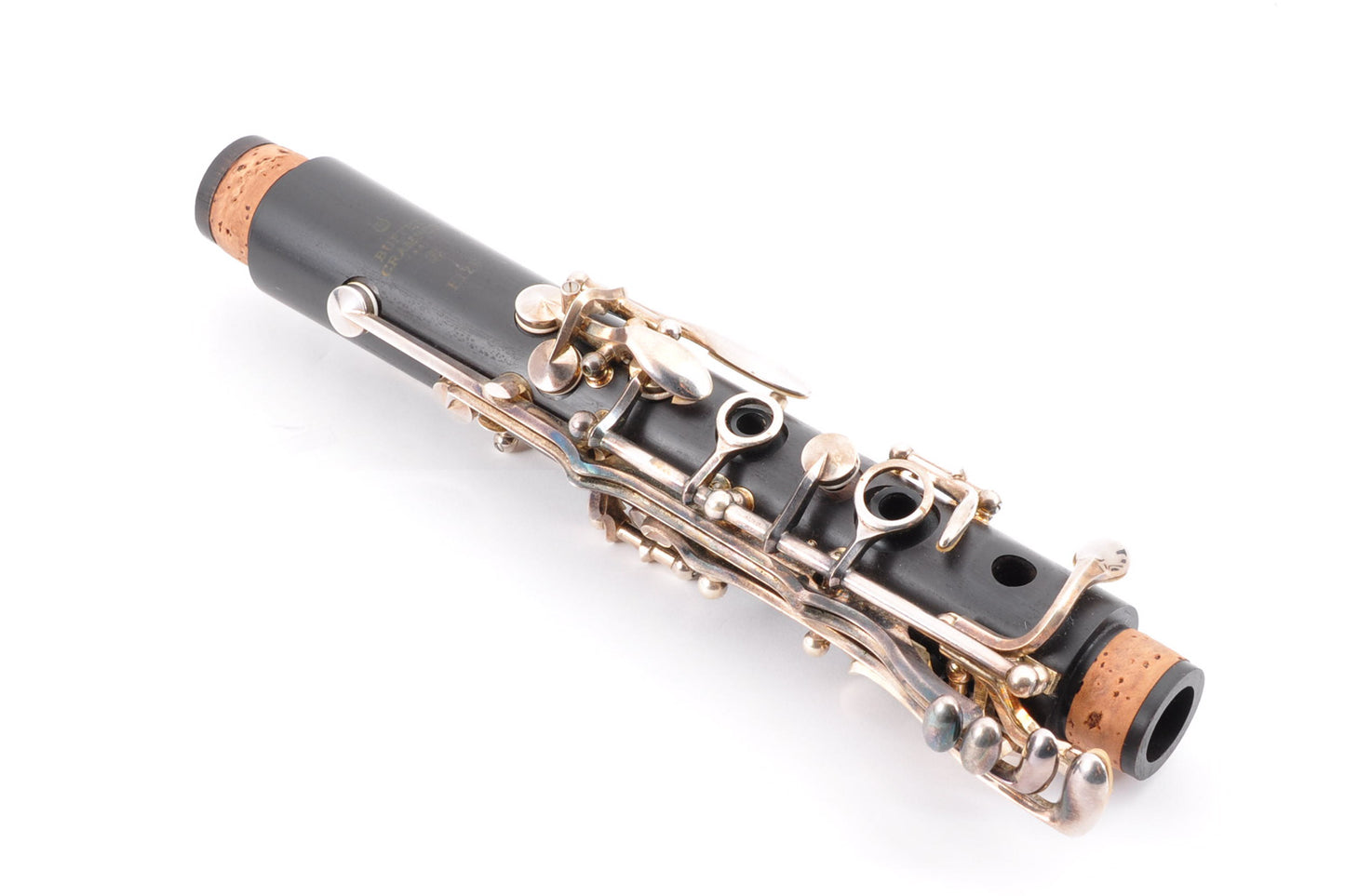 Buffet Crampon E12F SP Clarinet Bb Silver Keys w/Bag Made In Germany Used From Japan #1254668