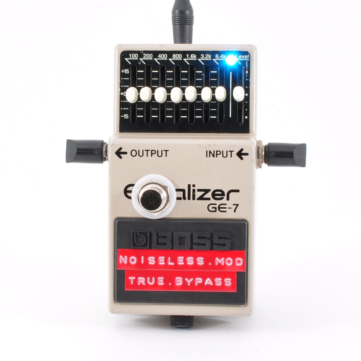 Boss GE-7 Modified True Bypass & Noiseless Equalizer Made In Taiwan 2002 Used From Japan #NQ47944
