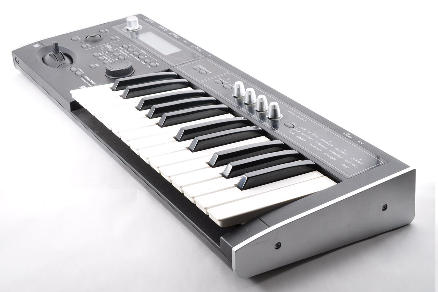 Korg MICRO X Synthesizer Digital 25 Key Keyboard w/Adapter&Hardcase Used From Japan #691