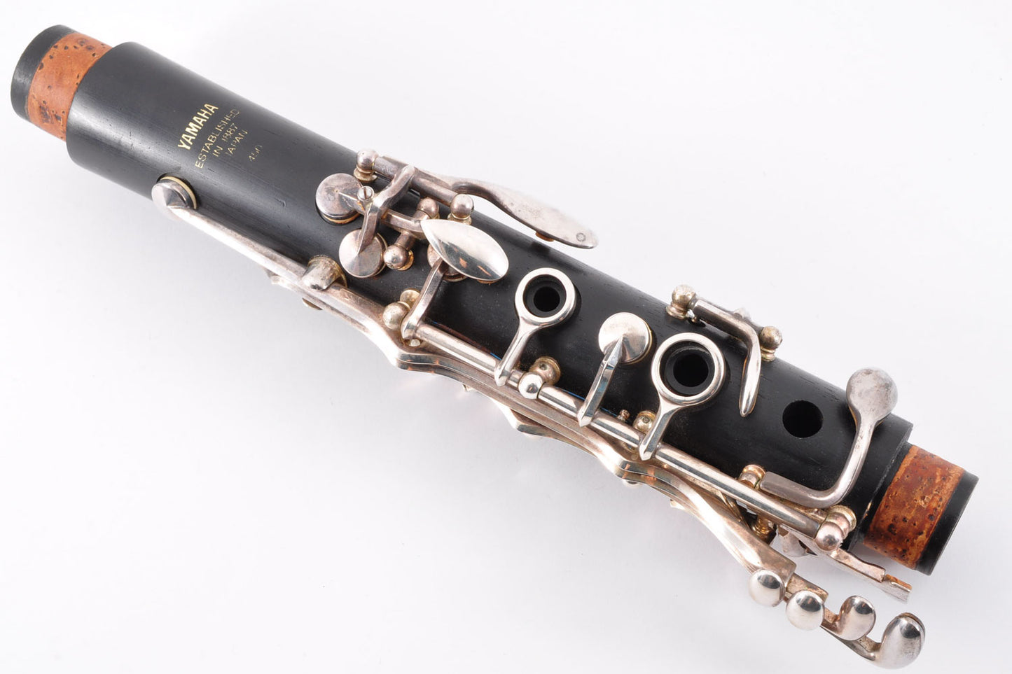 Yamaha YCL-450 Clarinet Bb w/Case Mouthpiece Ligature Made In Japan Used From Japan #019262