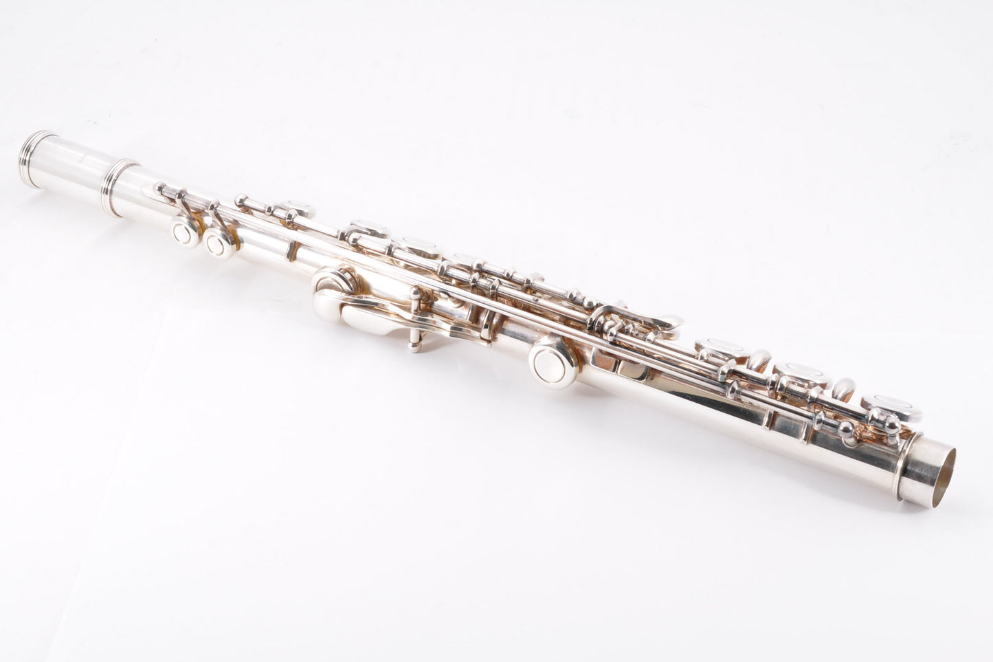 Yamaha YFL-411 Flute Silver Made in Japan Used w/Case JAPAN Used From Japan #12462