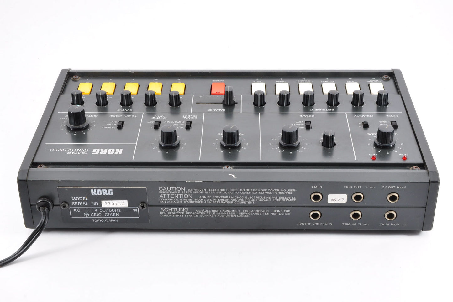 Korg X-911 Analog Guitar Synthesizer Effects Vintage Made In Japan Used From Japan #270163